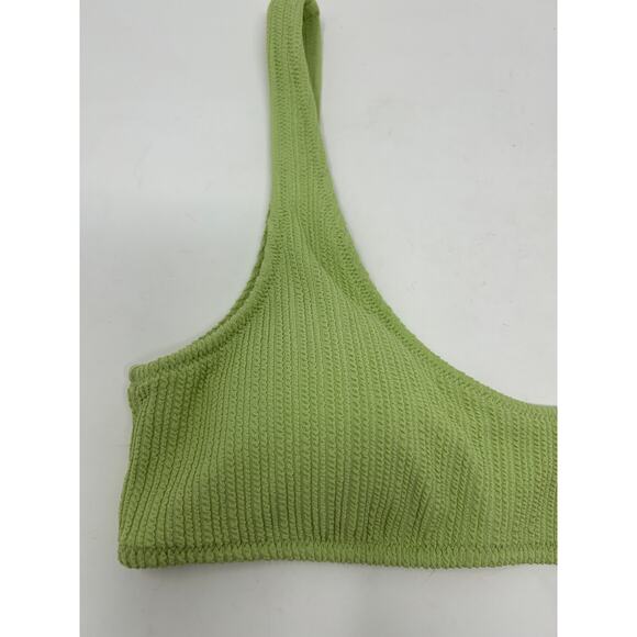 Roxy Aruba Bralette Bikini Top, NWT Size Large Green - Picture 5 of 9